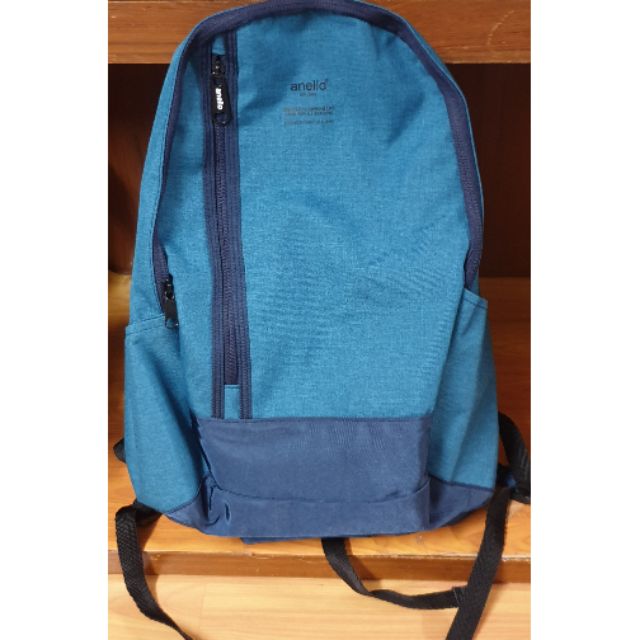 กระเป๋าเป้ anello EST2005 สีน้ำเงินอมฟ้า