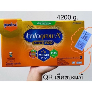 Enfagrow เอนฟาโกร เอพลัส สูตร3 ขนาด3675กรัม และ4200กรัม