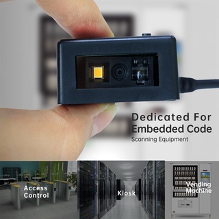 Cmos เครื่องอ่านบาร์โค้ด เซนเซอร์ CCD 1D 2D QR พร้อมพอร์ต usb SDK