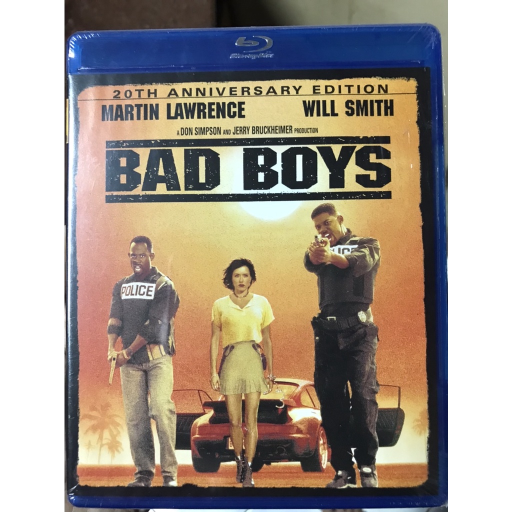 Blu-ray : Bad Boys (1995) แบด บอยส์ คู่หูขวางนรก " Martin Lawrence, Will Smith "