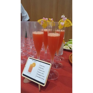 ส่งฟรี! แก้วแชมเปญพลาสติก ยกลัง250ใบ champagne glasses plastic