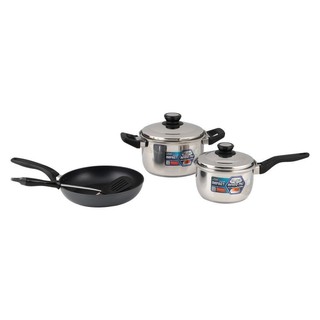 ชุดเครื่องครัว SEAGULL IMPACT 6 ชิ้น  COOKWARE SET SEAGULL IMPACT 6PCS