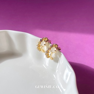 Gewinie.co - Ivory geminie earrings