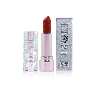 SIVANNA COLORS CRYSTAL POWER KISS LIPSTICK: HF5037 I ซีเวนน่า คัลเลอร์ส ลิปสติก