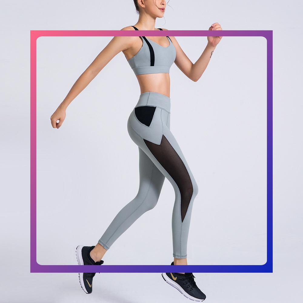 Spot Sportswear Lulu Yoga Suit Female Fitness Training Suit Spring And