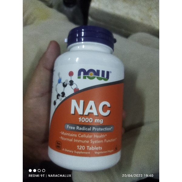 พร้อมส่ง✨💯%🇺🇸 #NAC 1000 mg, 120 Tablets, Now foods import from USA