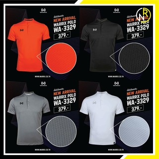 เสื้อโปโลคอจีน WARRIX WA-3329  ของแท้100%