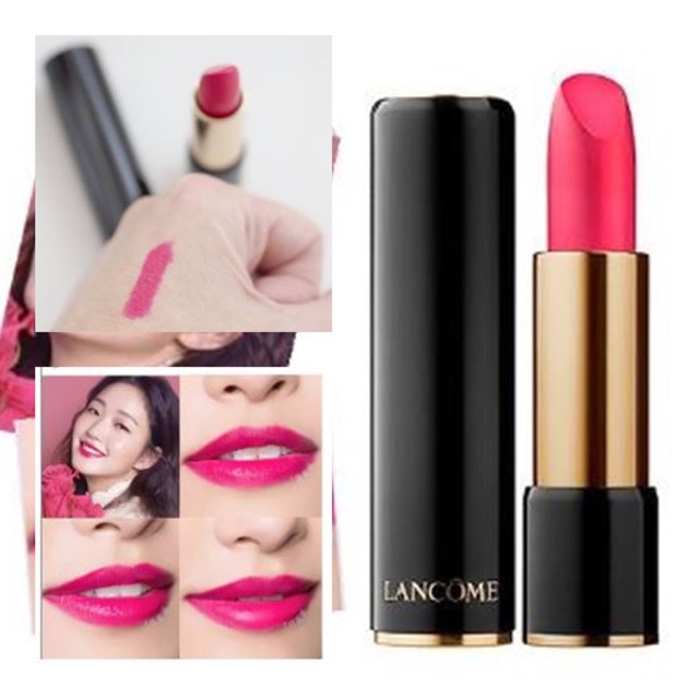 LANCOME L'Absolu Rouge Matte Lipstick [378 ROSE LANCOME] 1.6g.