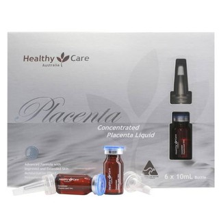 พร้อมส่ง Healthy Care Concentrated Placenta Liquid รกแกะหน้าตึงกระชับ10ml 6 หลอด