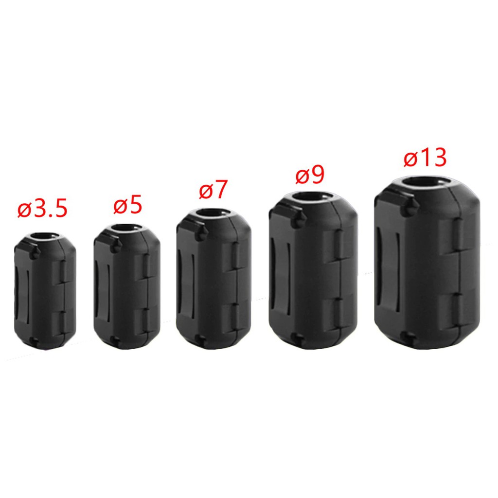 กรองสัญญาณรบกวน Ferrite Bead ช่วยกรองสัญญาณไฟ เสียง ภาพ ให้ละเอียดเสถียรขึ้น ลดสัญญาณรบกวนความถี่สูง