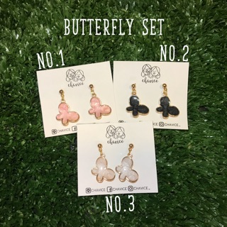 Earrings :: Butterfly Set