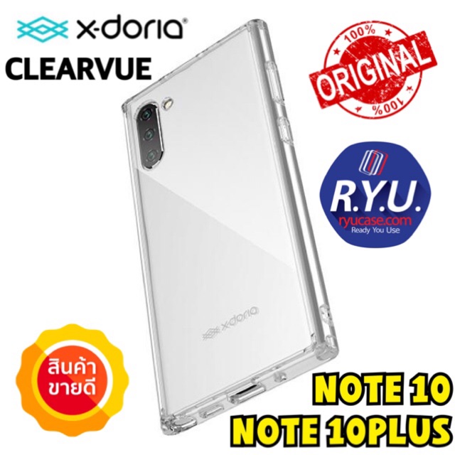 เคส Galaxy Note10Plus ยีห้อ X-Doria Clearvue Case For Galaxy Note10/Note10Plus ของแท้นำเข้า