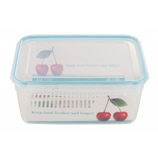 กล่องอาหารเหลี่ยม SAFE&amp;LOCK NEW1346 4.5 ลิตร  FOOD CONTAINER PP SQUARE 4.5L SAFE&amp;LOCK