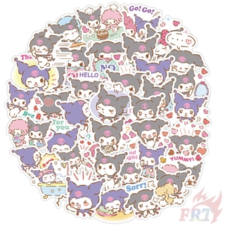 ❉ Retro Kuromi สติ๊กเกอร์ ❉ 40Pcs/Set Sanrio Cartoon Character DIY Decals สติ๊กเกอร์ for Album Diary Laptop Scrapbooks Skateboard