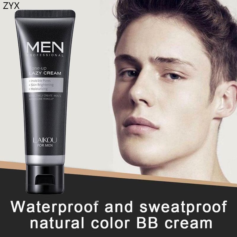 LAIKOU Men BB Cream Face Cream Natural Whitening Skin Face Moisturizing คอนซีลเลอร์ Men Care Care คร