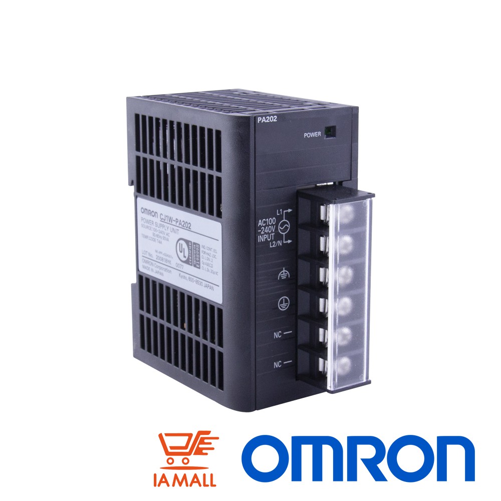 Omron CJ1W-PA202 OMRON Automation and Safety ราคาถูก ยี่ห้อ Omron