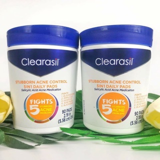 Clearasil Stubborn Acne Control 5In1 Daily Pads 🇺🇸