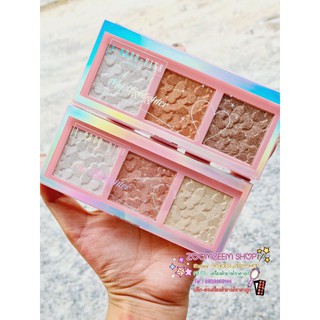 I-COCO-PINK พาเลทไฮไลท์ หน้าฉ่ำวาว ไฮไลท์ NO 6132