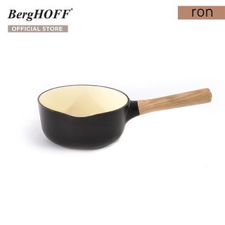 BergHOFF หม้อด้ามเหล็กหล่อ รุ่น Ron ทนทาน  18 ซม. สีดำ 3900037