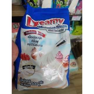 ecook​ เบเกอรี่​ วิปครีม​ ชนิดผง​ ครีมชีส​ ชนิดผง ​ดรีมมี่ 555​ dreamy wipping​ cream​ cream​ cheese​ 400-500g