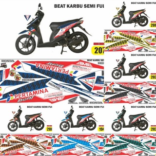 สติกเกอร์คาร์บูเรเตอร์ สําหรับติดตกแต่งรถยนต์ Honda Beat Old