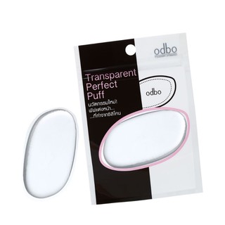 odbo Transparent Perfect Puff OD897 โอดีบีโอ​ ทรานส์พาเรนท์ เพอร์เฟค พัฟ พัฟแต่งหน้าโปร่งใส