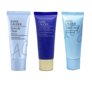 ของแท้ 100%_Estee Lauder Perfectly Clean Multi-Action Foam Cleanser/Purifying Mask/ Nutritious Radiant Vitality 2 in 1 F