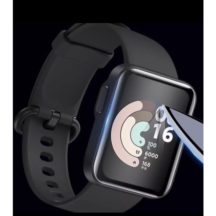 ฟิล์มฟ้องกันหน้าจอ ชนิด TPU สีใส แบบเต็มจอ สำหรับนาฬิก จอ LCD Xiaomi Mi Watch Lite Redmi Watch Global version ราคา ถูกที่สุด ดีลบีเคเค แกลเลอรีภาพที่ 5