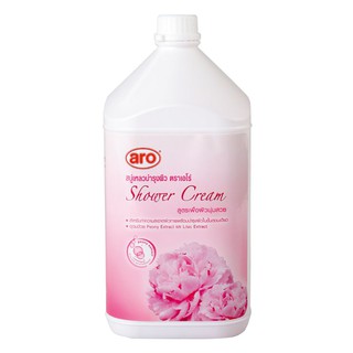 🔥สินค้าขายดี!! เอโร่ สบู่เหลว สูตรเพื่อผิวนุ่มสวย ขนาด 3,500 มล. aro Liquid Soap Pink 3500 ml