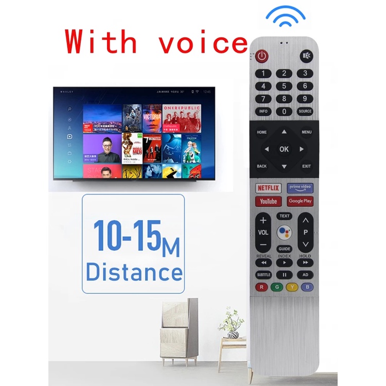 Skyworth Android TV REMOTE 539C-268920-W010 539C-268905-W000 สําหรับสมาร์ททีวี 539C-268919-W010 TB50