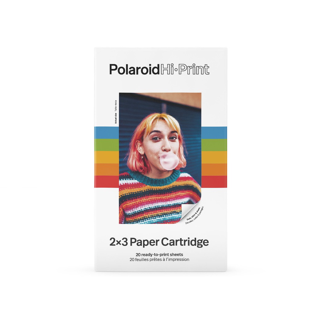Polaroid Hi·Print 2x3 Paper Cartridge ตลับกระดาษปรินท์รูปขนาด 2x3 นิ้ว สำหรับ Polaroid Hi·Print