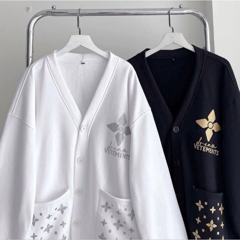 Vetement CARDIGAN SWETER ผู้หญิง OVERSIZE | Cardigan น่ารักของผู้หญิงสไตล์เกาหลี
