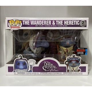 Funko Pop Dark Crystal The Wanderer and The Heretic NYCC 2019 Exclusive 2 Pack