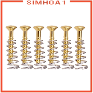 ( Simhoa1 ) ชุดอุปกรณ์เสริมสําหรับกีตาร์เครื่องดนตรี 6 ชิ้น