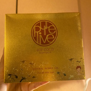 4GF Gold superpure Natural Bubble Gel For all skin type มาส์กหน้าเป็นเจลบับเบิ้ล ของแท้จากญี่ปุ่น