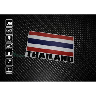 สติ๊กเกอร์ติดรถ Sticker ธงชาติไทย 103