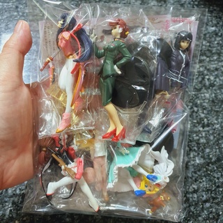 BANDAI SAKURA WARS Gashapon Action Figure Set of 6