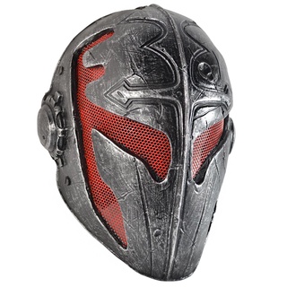 Mask หน้ากาก จากหนัง Templar Mask Death Race ซิ่งสั่งตาย อัศวิน นักรบ วัสดุ ไฟเบอร์กลาส ป้องกัน สุดโหด หมวก Marvel DC