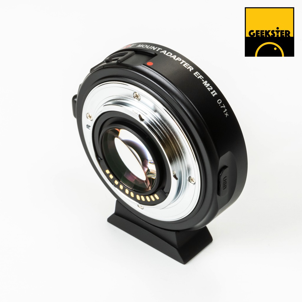 Viltrox EF-M2 II เมาท์แปลง Canon - Olympus Lumix m43 Speed Booster Auto Focus Lens Adapter ( EF - M2 MK2 )