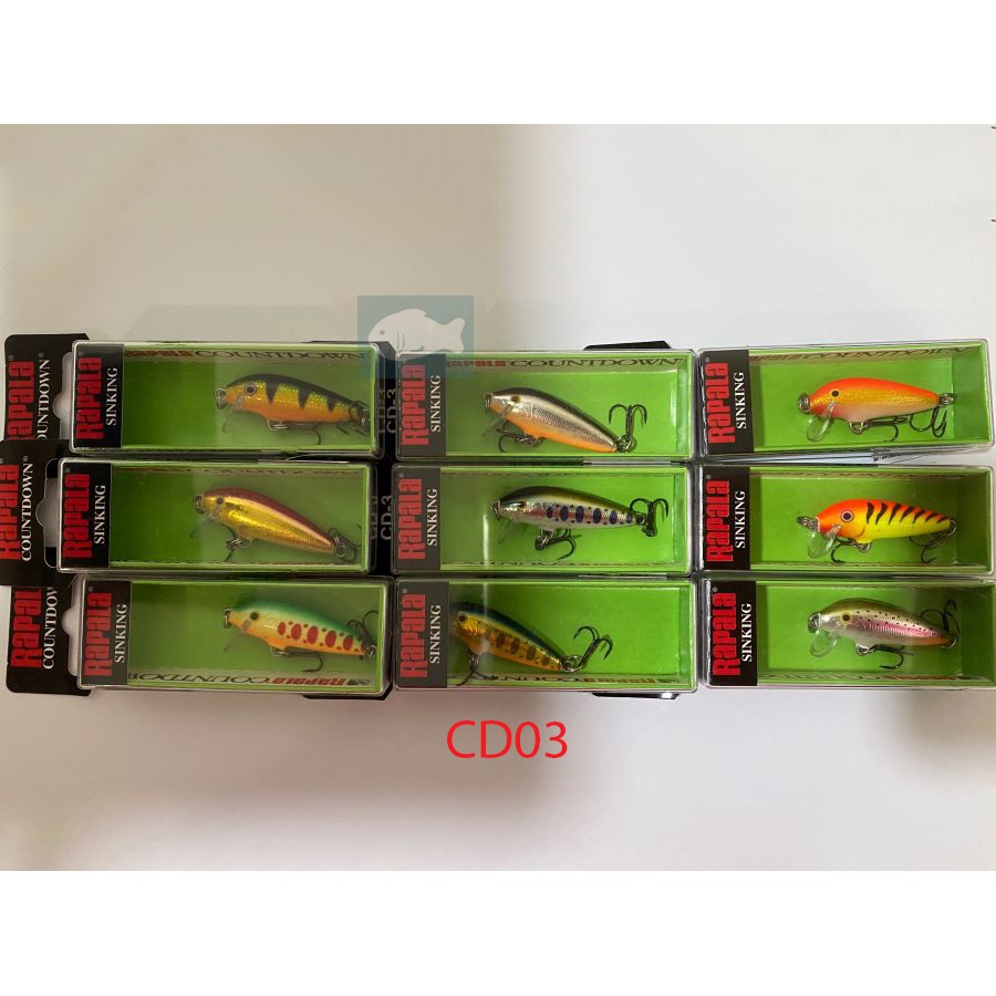 Rapala Countd 3cm (CD03) (จม)