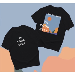 เสื้อยืดลายIN YOUR SELF