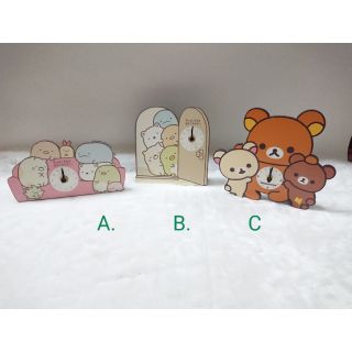 sumikko, rilakkuma นาฬิกา​ตั้งโต๊ะ​ของแท้sanxจาก​ตู้​คีบ​ญี่ปุ่​น​