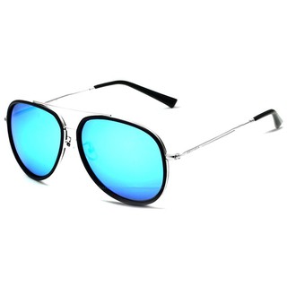 ﻿VEITHDIA แว่นกันแดด รุ่น 2725 Silver frame Blue lens