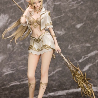 สวยLineage Paradise White Elf Female Mage Hand-made Boxed Model Gift Gift Model Decoration Gift