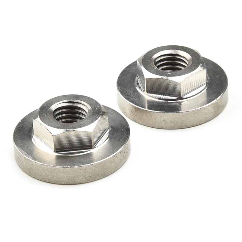 Pcf 2pcs M14 Thread Replacement Angle Grinder Inner Outer Flange Nut
