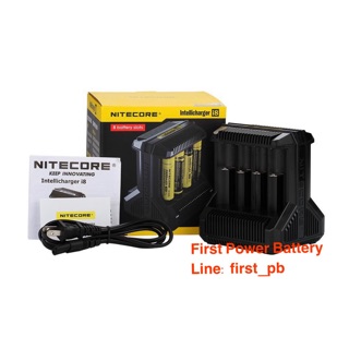 Nitecore i8 เครื่องชาร์จถ่าน8ช่อง ของแท้เช็คโค๊ดได้