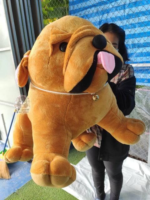 ตุ๊กตาหมาบลูด๊อก (เจมส์กับปังคุง) ด้านในยัดใยสังเคราะห์นุ่ม