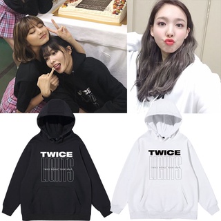 เสื้อฮู้ด  TWICE คอนเสิร์ต TWICELIGHTS