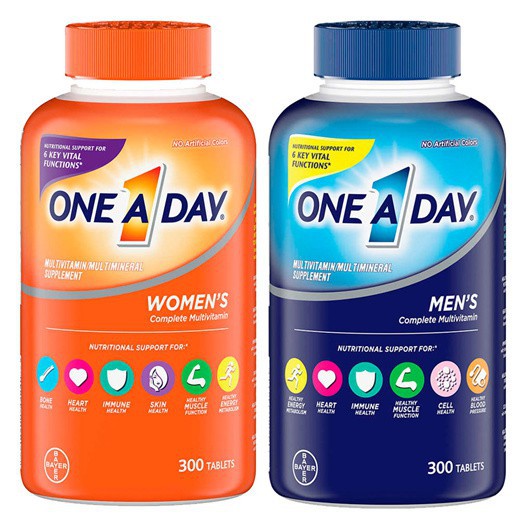 ONE A DAY MEN's/Women's Multivitamin 300Tablets