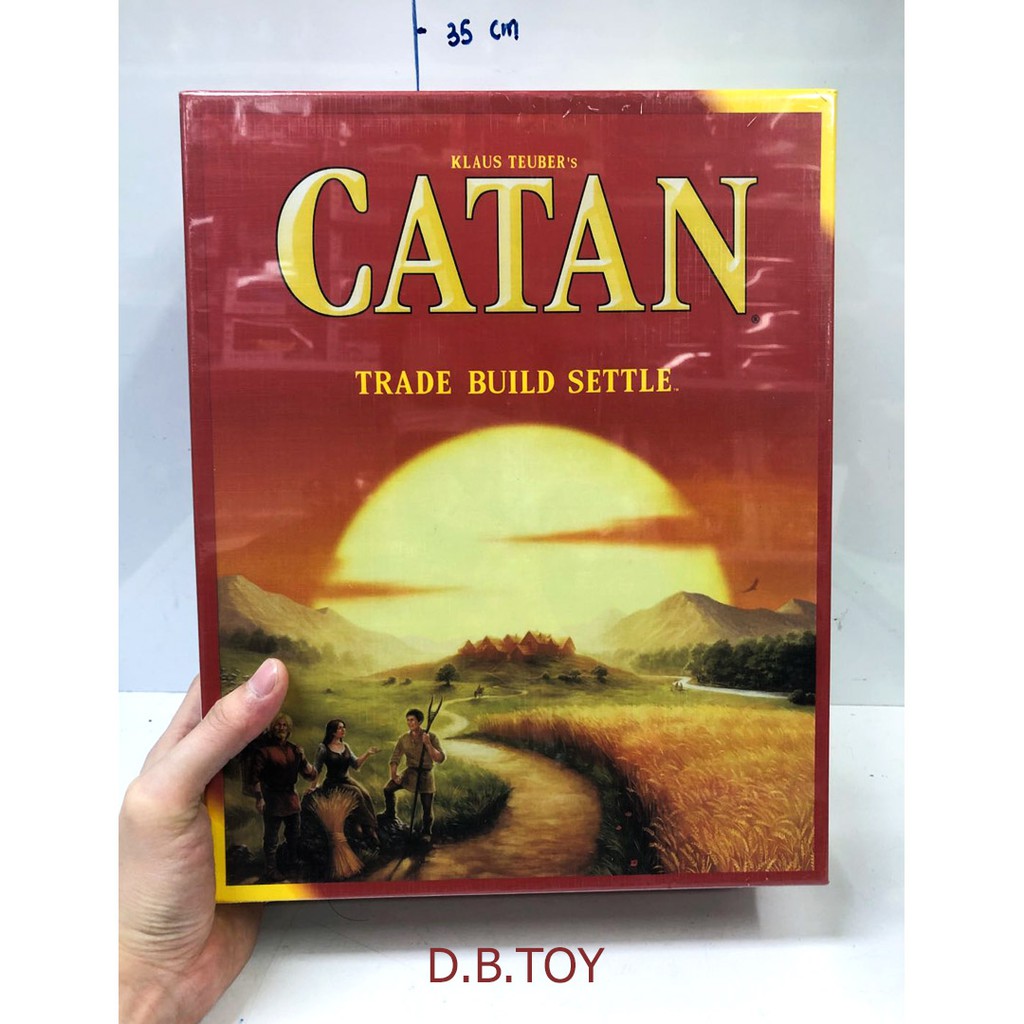 การ์ดเกม CATAN Board Game  คาทาน บอร์ดเกม เกมโค่นอำนาจ ฉบับภาษาอังกฤษ